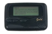Gold Alphanumeric Pager
