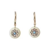 5 Octobre Isa White Or 14k Earrings