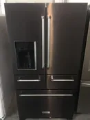 Black Kitchenaid Refrigerator