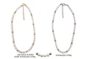 A2077 Fresh Water Pearl Necklace 17"