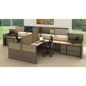 Action Office 2 Tile Work Station System by Open Plan