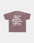 All-American Slogan Tee - Mauve