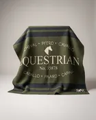 Equestrian Throw Blanket
