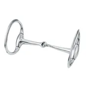 6″ Eggbutt Snaffle Draft Bit
