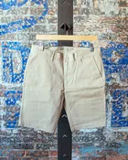 Slim Fit Chino Shorts - Khaki