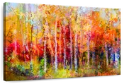 Abstract Fall Wall Art