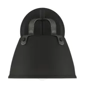 Albany One Light Wall Lantern in Black