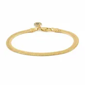 Cressida – 18K Gold Filled Herringbone Bracelet