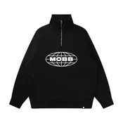 MOBB Globe Quarter-Zip Sweatshirt - UNDERGROUND