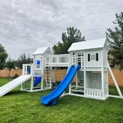 The Villa – Backyard Swing Set