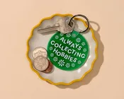 Always Collecting Hobbies Keychain