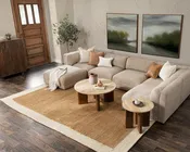 Addie 156" Upholstered Sectional - Buttermilk