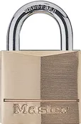 2-3/8 In. Solid-Brass Keyed Padlock, 5-Pin Tumbler