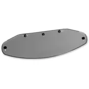 02-501 5 Snap Flat Sheild - Smoke