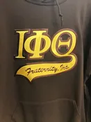 Iota Phi Theta Hoodies, Brown/Gold