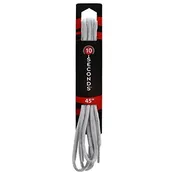 10 Seconds Athletic Oval Laces Classic Grey
