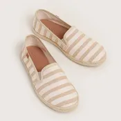 Agata - Camel Stripe Canvas