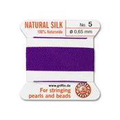 Amethyst Griffin 100% Natural Silk Thread