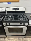 GE Gas Range Stainless Steel 4 Burners 30”