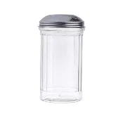 12 oz Fluted Pourer with Side Flap Top