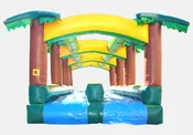 Hawaiian Slip And Slide Double Lane &amp;amp; Pool