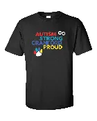 Autism Strong Cranford Proud Short Sleeve Tee