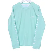 Aqua Slash Long Sleeve Boys Performance Tee