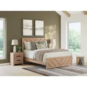 Sanginlane Queen Size Panel Bed