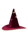 Burgundy Magician Hat for Kids
