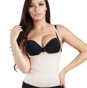 6783 MAGIC CURVES SEAMLESS HIGH CONTROL OPEN BUST CAMI (6 Pack Wholesale Price)