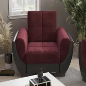 Armada Air Collection <br>Beaujolais/Black Armchair