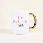 11oz Cozy Cute Ceramic Mug–The Book Club