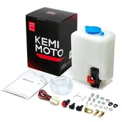 1.5L Universal Car Windshield Washer Pump Reservoir Bottle Kit