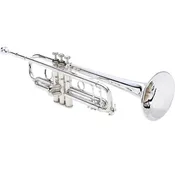 Bach 180S-72 "Stradivarius" Professional Bb Trumpet - Silver-Plated USED 180S-72