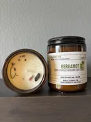 Bergamot 8oz Jar — All Burn Wax