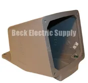 BACK BOX METAL 1-1/4" HUB SIZE HUBBELL BB601W