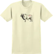 Anti Hero Cow Ringspun Tee (Cream)