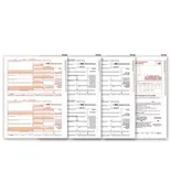ABC 1099-INT Tax Forms Set, 4-Part Filing Pack, 50 Sets, Includes Copies A, B, C &amp;amp; 1096 Transmittals