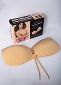 Lace Up Invisible Bra