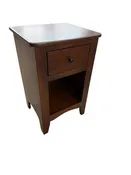 Amish Sunrise Carlston 1 Drawer Nightstand