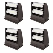 120W Rotatable LED Wall Pack – 16,200 Lumens, 350° Adjustable Optics, 400W Metal Halide Equivalent, 120–277V, DLC Premium, 5-Year Warranty