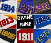 Pick Your Chenille Founding Year- GREEK