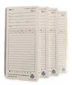 1,000 AT-4500 Time Cards Part#C-AT45TC50