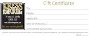 Gift Certificate $200 — Kress Emporium