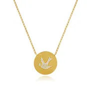 Baby Dove of Peace Necklace