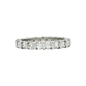 Platinum Diamond Eternity Band