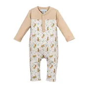2-Tone Romper - Tigers in Repose