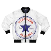 ALL STAR MEN'S AOP BOMBER JACKET