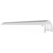 ShelterTech SP Series Barn Shelter, 12 ft. x 76 ft. x 9 ft. Ultra Duty PVC 21.5 oz. White