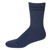 Navy Crew Socks